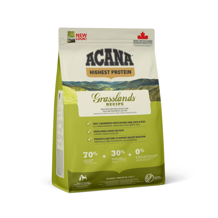 ACANA Grasslands Dog корм для собак 2 кг 2 кг