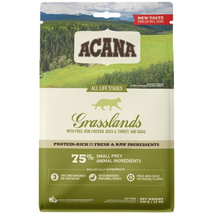 ACANA Grasslands Cat для котів 340 г