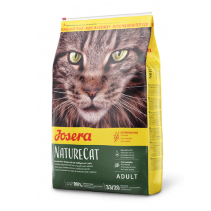 Josera NATURE CAT повноцінний корм для дорослих котів від 6 місяців 10 кг