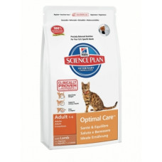 Корм Hills (Хілс) SP Feline Adult Optimal Care для дорослих кішок Lb з ягням 2 кг