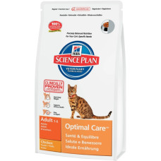 Корм Hills (Хілс) SP Feline Adult Optimal Care для дорослих кішок з куркою 0,4 кг