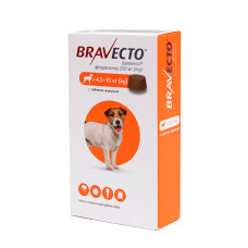 Таблетка Бравекто (Bravecto) для собак 4,5-10 кг