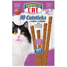 Палички Perfecto Cat Catsticks індичка  ягня 10шт