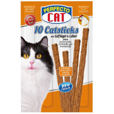 Палички Perfecto CAT курка  печінка 10 шт