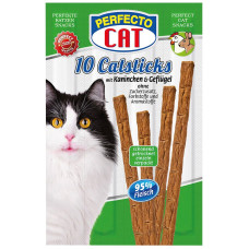 Палички Perfecto Cat курка  кролик 10 шт