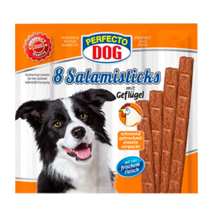 Палички Perfecto DOG курка 8шт