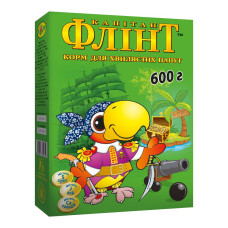 Корм Флінт для хвилястих папуг 600 г, Лорі
