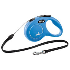 Рулетка Flexi Classic M-трос 5м до 20 кг Синя, 5м до 20 кг
