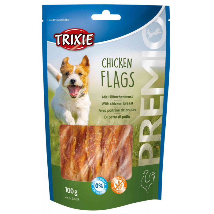 Premio Chicken Flags-ласощі для собак палички з куркою, Тріксі 31539
