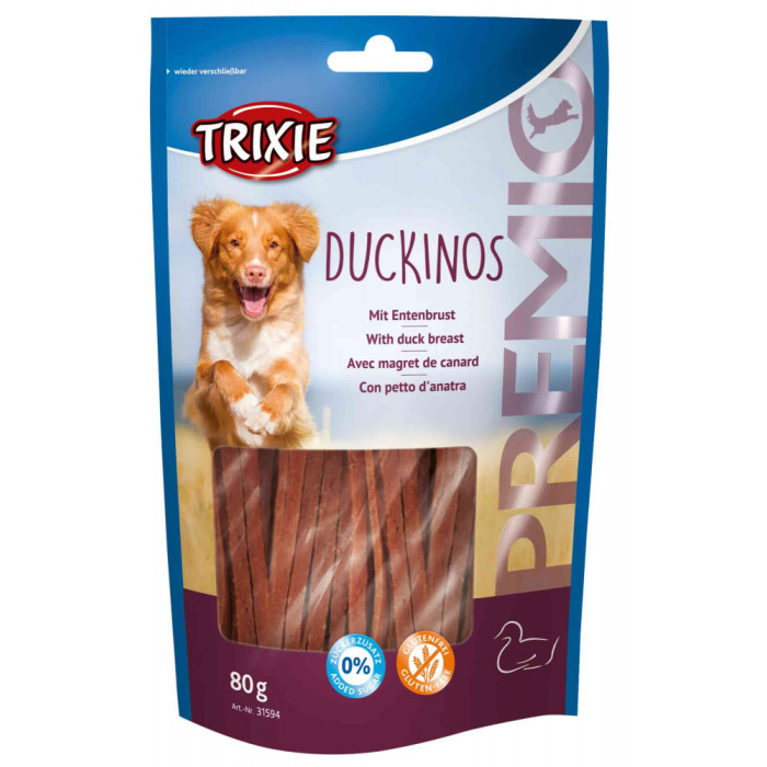 Premio Duckinos-ласощі для собак качина грудка, Тріксі 31594