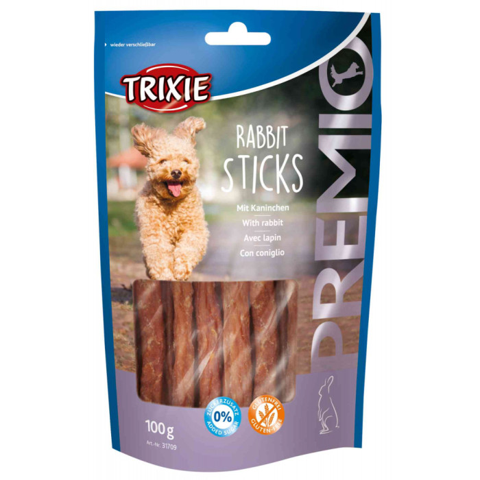 Premio Rabbit Sticks-ласощі-палички для собак з кроликом, Тріксі 31709