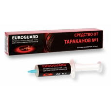 Гель проти тарганів Euroguard шприц 20 г
