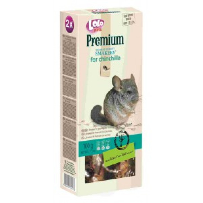 Lolo pets колосок для шиншил овочі + фрукти + трави