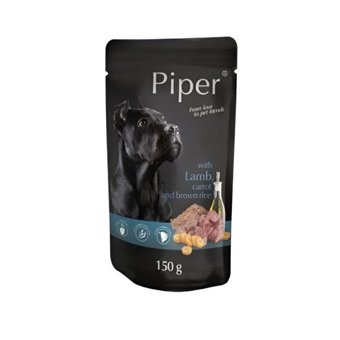 Dolina Noteci Piper Dog (60) ягняморквакоричневий рис консерви 150 г Консерви Dolina Noteci Piper Dog (60) 150гр ягняморквакор рис,.019688