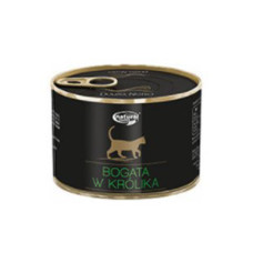 Dolina Noteci Natural Taste Cat мясні шматочки з кроликом консерви для кішок 185 г Консерви Dolina Noteci Natural Taste Cat 185гр мясні шматочки з кроликом