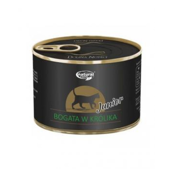 Dolina Noteci Natural Taste Cat консерви для котів схильних до алергії 185 г Консерви Dolina Noteci Natural Taste Cat 185гр для котів схильних до алергії