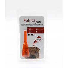 Faktor forte-краплі для собак від бліх, кліщів, гельмінтів 3мл 20-30кг 1 піпетка