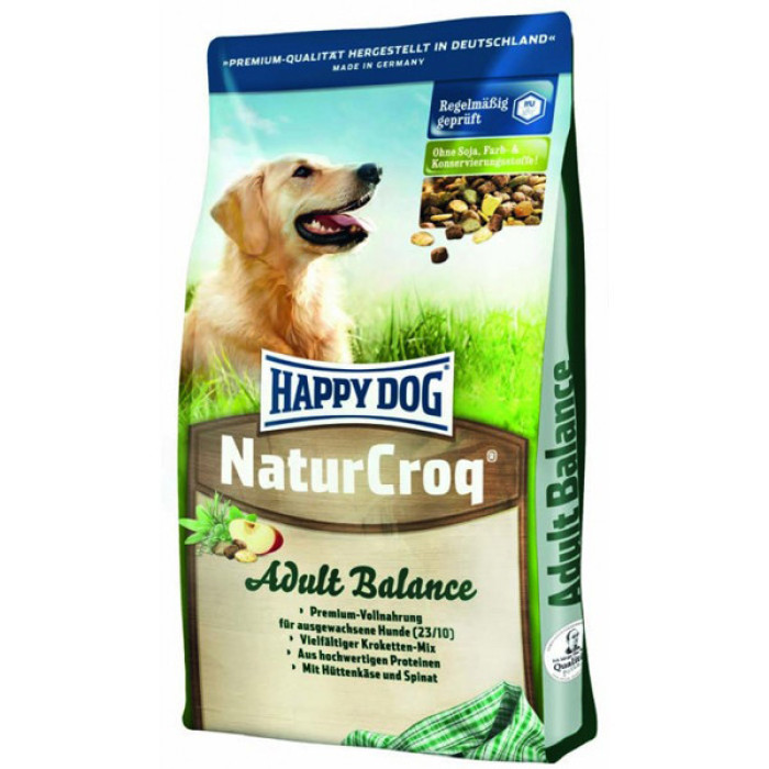 Happy dog корм Натур для собак крок Баланс, 15кг