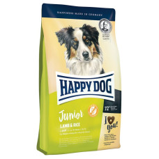 Happy dog корм для собак Супрім Юніор з ягням і рисом 10 кг