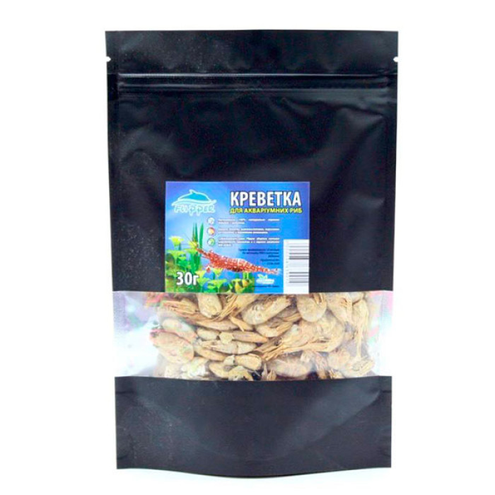 Корм для риб Креветка 4шт. х30г пластикова упаковка Фауна