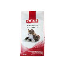 CRISS яловичина сухий корм для котів 10кг