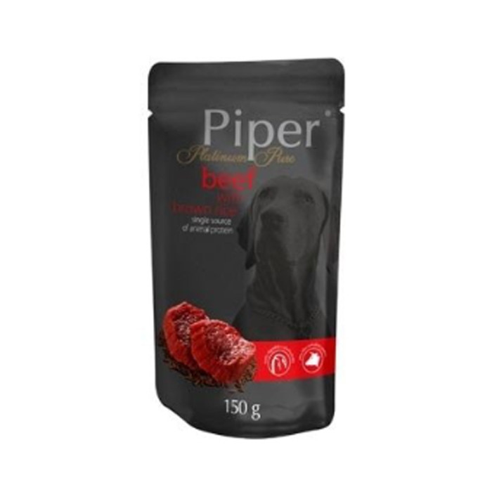 Dolina Notice Piper Platinum Dog яловичина і рис 150г