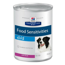 Hills Prescription Diet dd Sensitivities консерви при харчовій алергії у собак, з качкою, 370 г