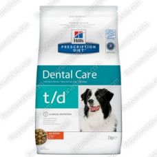 Hills PD Canine T  D для підтримки здоровя ротової порожнини у собак 700г