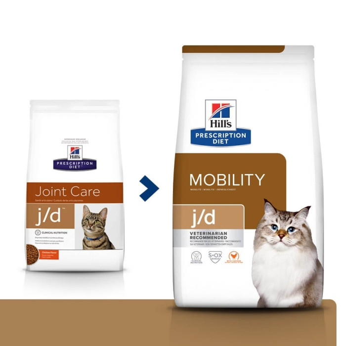 Hills PD Feline J D при проблемах з артритами і остеоартритами у кішок 2кг 2 кг
