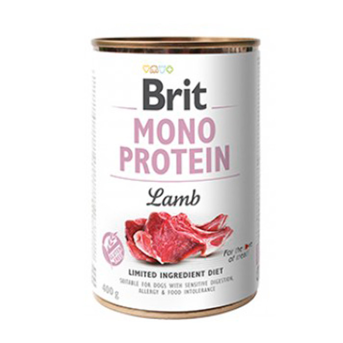 Brit Mono Protein Dog з ягням 400г