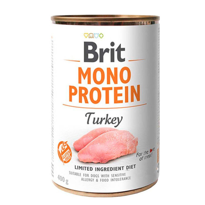 Brit Mono Protein Dog з індичкою 400г