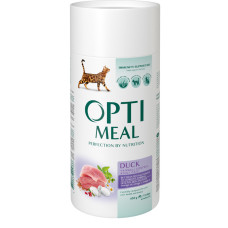 Optimeal з качкою для котів з ефектом виведення шерсті 650г