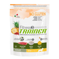 Trainer Fitness3 Adult Mini With Duck Rice Oil для собак дрібних порід з качкою 2кг
