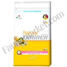 Trainer Natural Puppy  Junior Mini для цуценят дрібних порід з куркою та індичкою 2кг