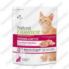Trainer Natural YOUNG CAT With Fresh Chicken для молодих кішок у віці 7-12 місяців зі свіжою куркою 300г