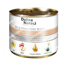 Dolina Noteci Premium Dog гусак, картопля, яблука для дрібних порід 185 г