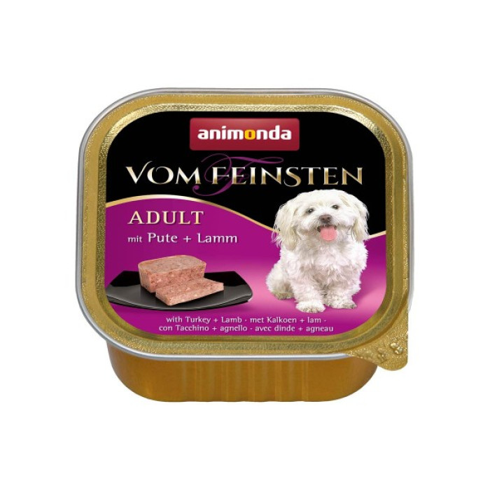 Animonda Vom Feinsten Classic Індичка ягня консерви для собак 150г