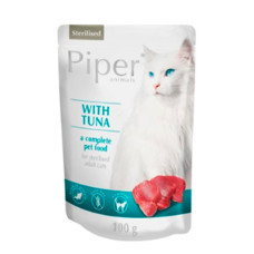 Dolina Noteci Piper cat для стерилізованих котів з тунцем і лососем Пауч 100 г