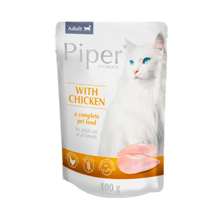 Dolina Noteci Piper cat з куркою для кішок Павуч 100 г