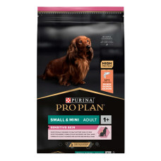 PRO PLAN Small  Mini Sensitive Skin сухий корм для дорослих собак дрібних порід з чутливою шкірою з лососем 3 кг