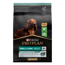 PRO PLAN Adult Small  Mini Sensitive Digestion сухий корм для дорослих собак дрібних порід із чутливим травленням із ягням 3 кг