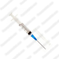 Шприц 2мл з двома голками 3-х компонентний 23g24G ., Китай