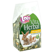HERBAL для гризунів зелені овочі 150 г Lolopets 74120