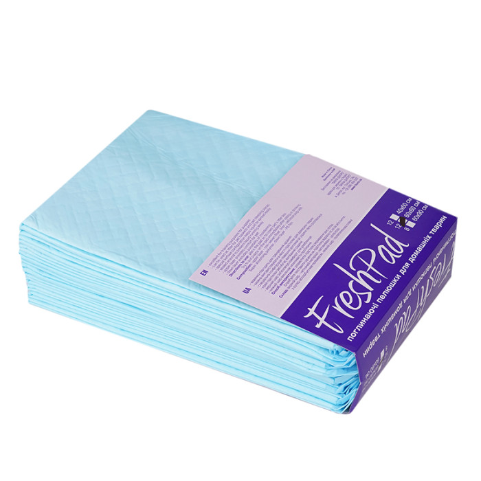 FRESHPAD пелюшки для собак 60 60см 12 шт