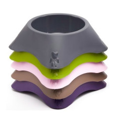 Миска для кішок XL Evohe 164 13 см 700 мл Фіолетовий