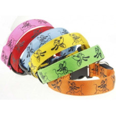 Нашийник GUFI LED тканинний L (2,5 см  45-52см)