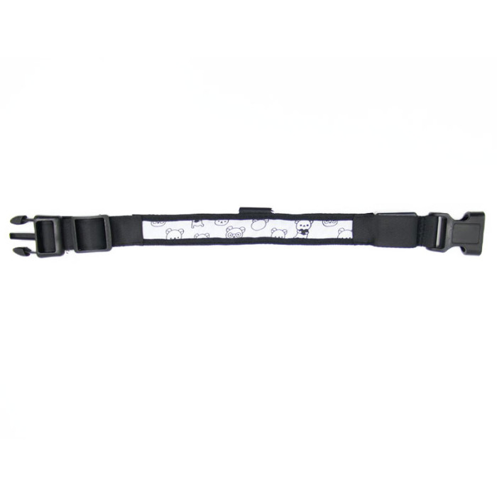 Нашийник LED Ведмежа тканинний L (2,5 см 45-52см)