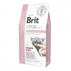 Brit Cat Hypoallergenic VetDiets-гіппоалергенний сухий корм для кішок з лососем і горохом 400г