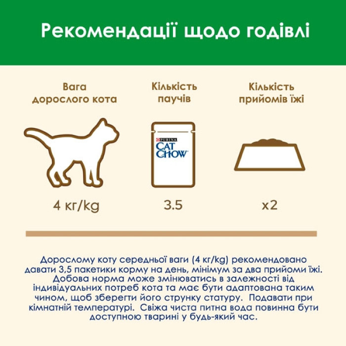 Cat Chow Sterilised консерва для стерилізованих котів із куркою та баклажанами, 85 г