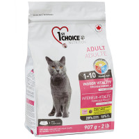 1st Choice Adult Indoor Vitality корм для котів з куркою 2,72 кг